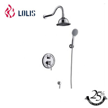 (YL-91075) Brass rainfall shower head bathroom concealed bath shower faucet